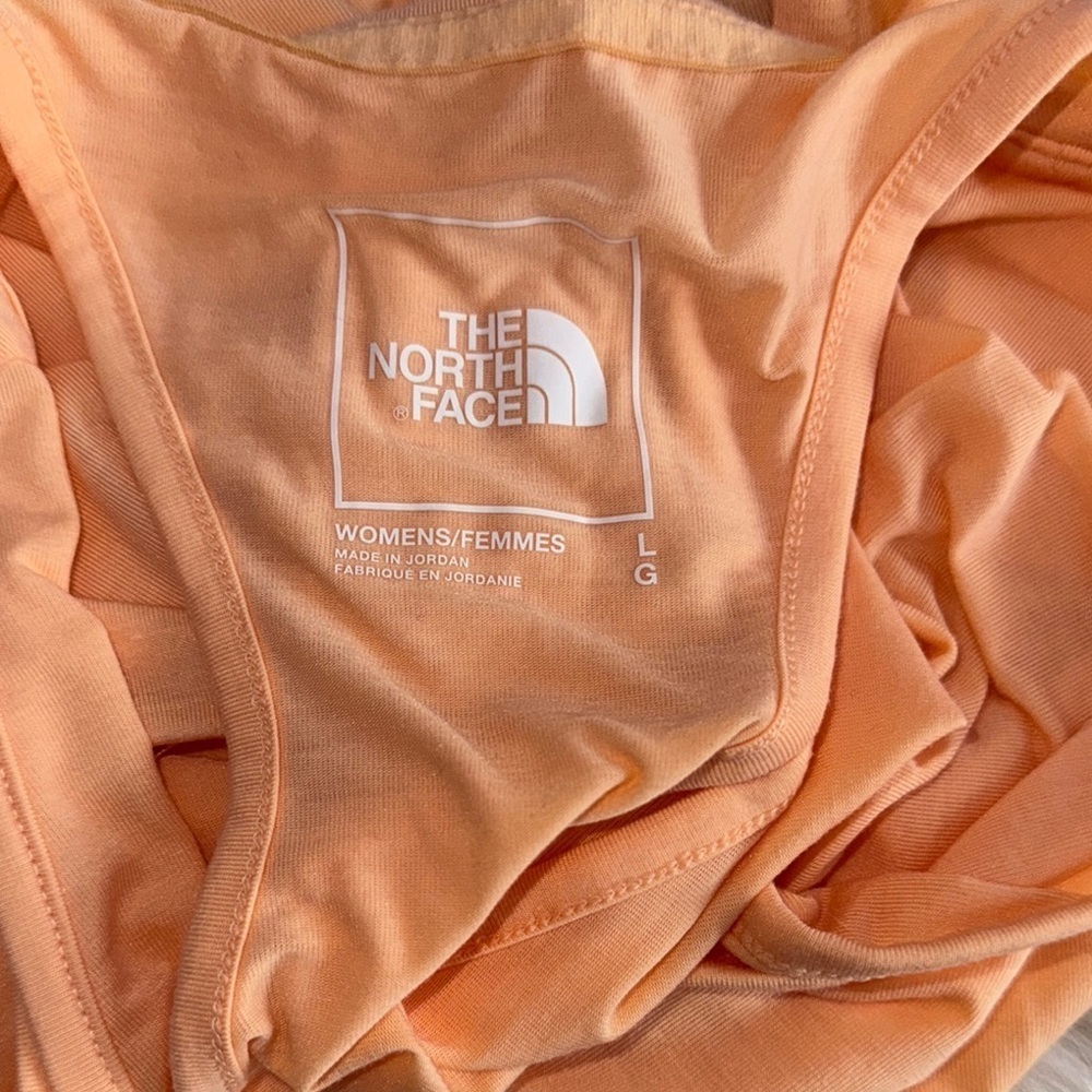 The North Face Orange Sleeveless Relaxed Tank Top - Picture 6 of 9